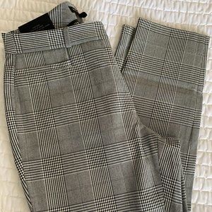 Banana Republic Sloan Curvy Slim Ankle Plaid Sz 8